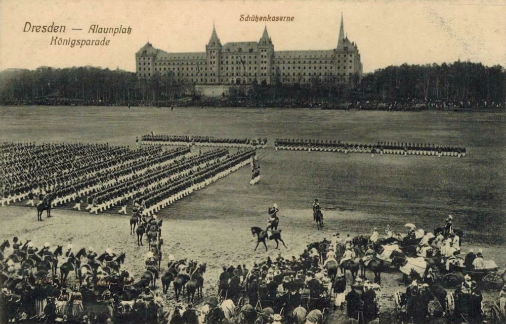 Alaunplatz - Königsparade  Dresden