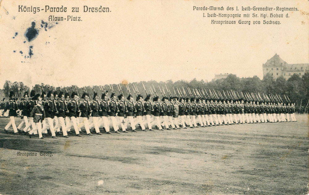 Alaunplatz - K&ouml;nigsparade  Dresden