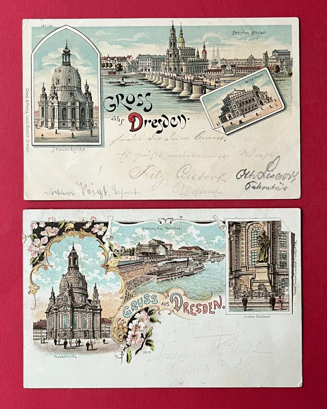 An der Frauenkirche  Dresden