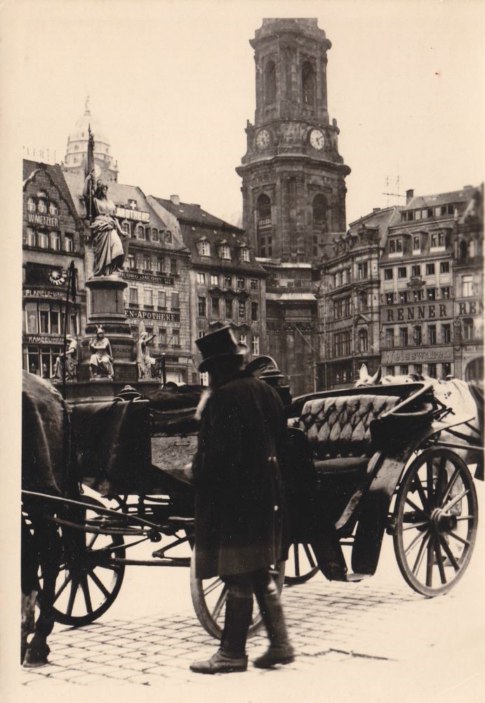 Altmarkt - S&uuml;dostseite hoch  Dresden