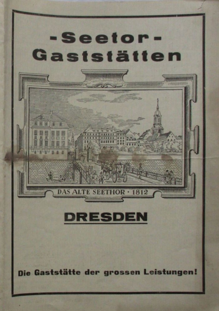 An der Mauer 2 / Seestraße Dresden An der Mauer 2 / Seestraße Dresden
