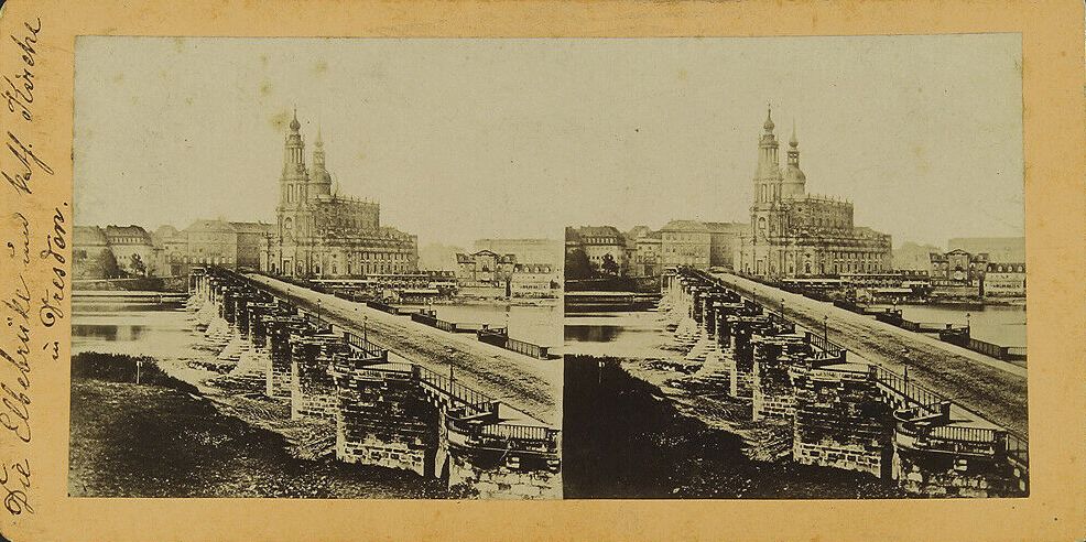 Alte Augustusbr&uuml;cke  Dresden