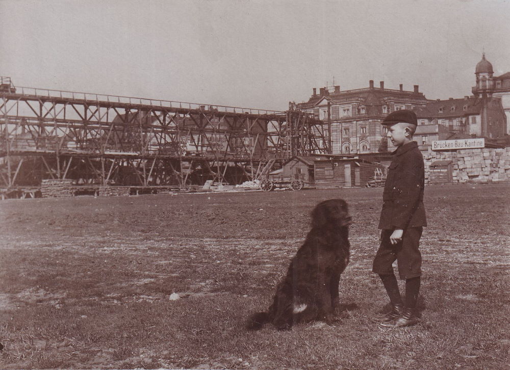 Augustusbr&uuml;cke - Neubau  Dresden