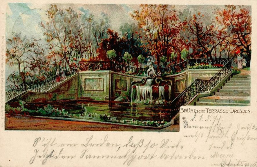 Br&uuml;hlscher Garten  Dresden