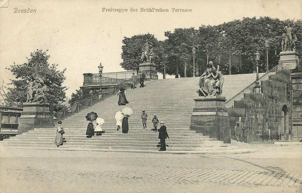 Br&uuml;hlsche Terrasse  Dresden
