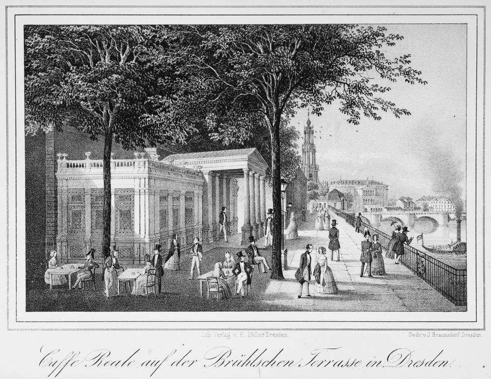 Br&uuml;hlsche Terrasse  Dresden