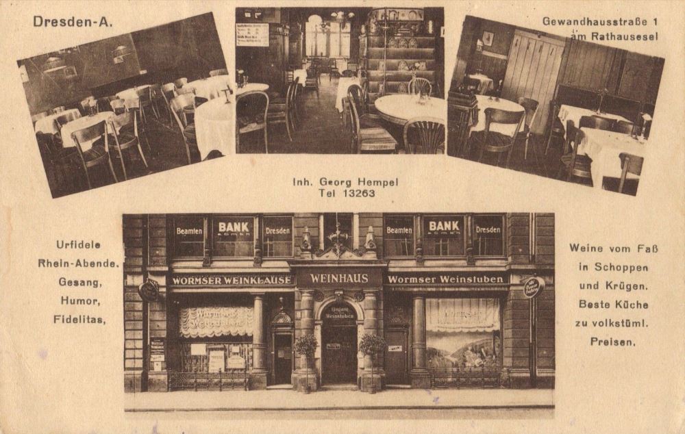 Gewandhausstraße 1  Dresden