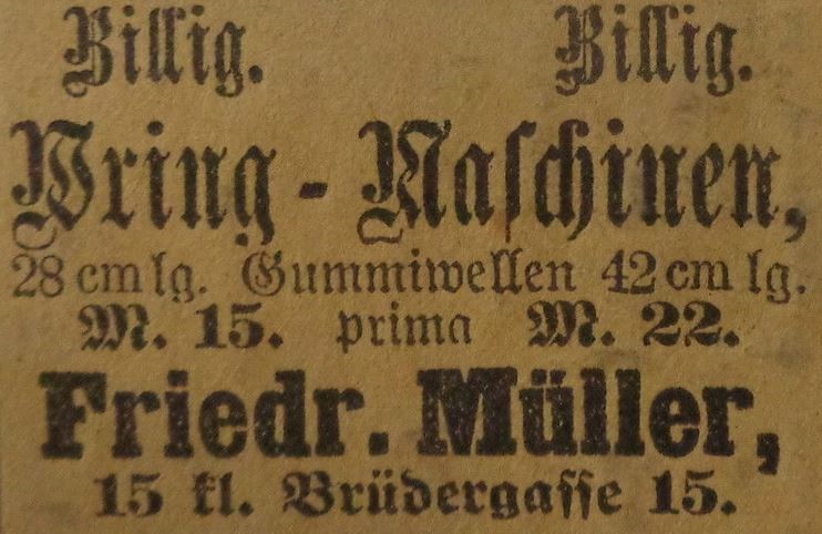 Kleine Br&uuml;dergasse 15  Dresden