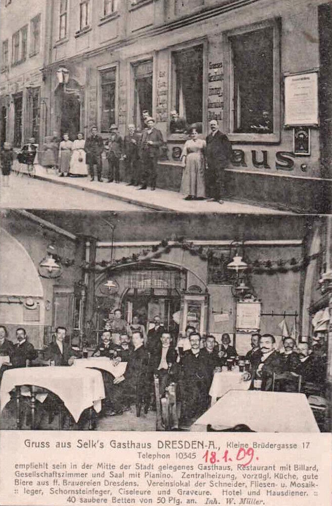 Kleine Brüdergasse 17 (-1890 Kleine Brüdergasse 9) Dresden Kleine Brüdergasse 17 (-1890 Kleine Brüdergasse 9) Dresden