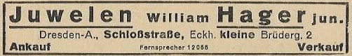 Kleine Br&uuml;dergasse 2 / Schlo&szlig;stra&szlig;e  Dresden