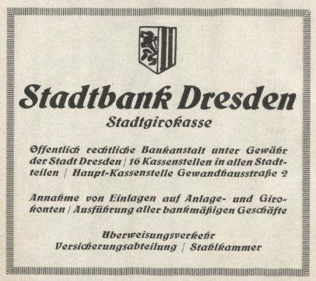Ringstraße 1 (Kreuzstraße 23, Gewandhausstraße 2) Dresden Ringstraße 1 (Kreuzstraße 23, Gewandhausstraße 2) Dresden