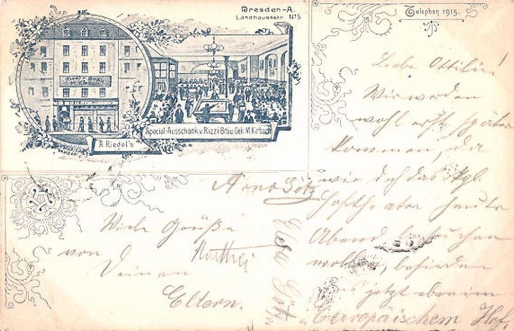 Landhausstra&szlig;e 5 (-1891 Landhausstra&szlig;e 3)  Dresden