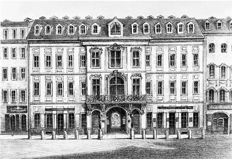 Landhausstra&szlig;e 11 (Inneren Pirnaische Gasse 6), Rampischer Stra&szlig;e 16,18  Dresden
