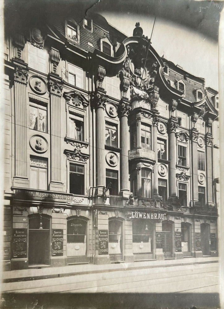 Moritzstra&szlig;e 1b (-1886 Moritzstra&szlig;e 2)  Dresden