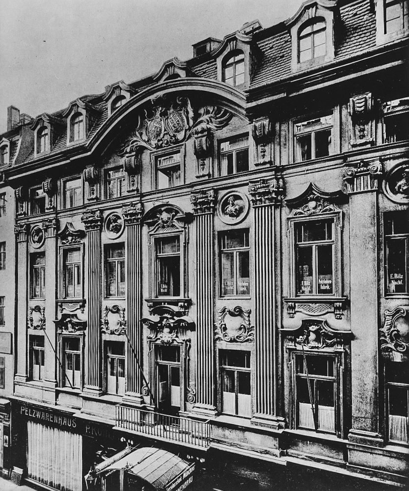 Moritzstra&szlig;e 1b (-1886 Moritzstra&szlig;e 2)  Dresden