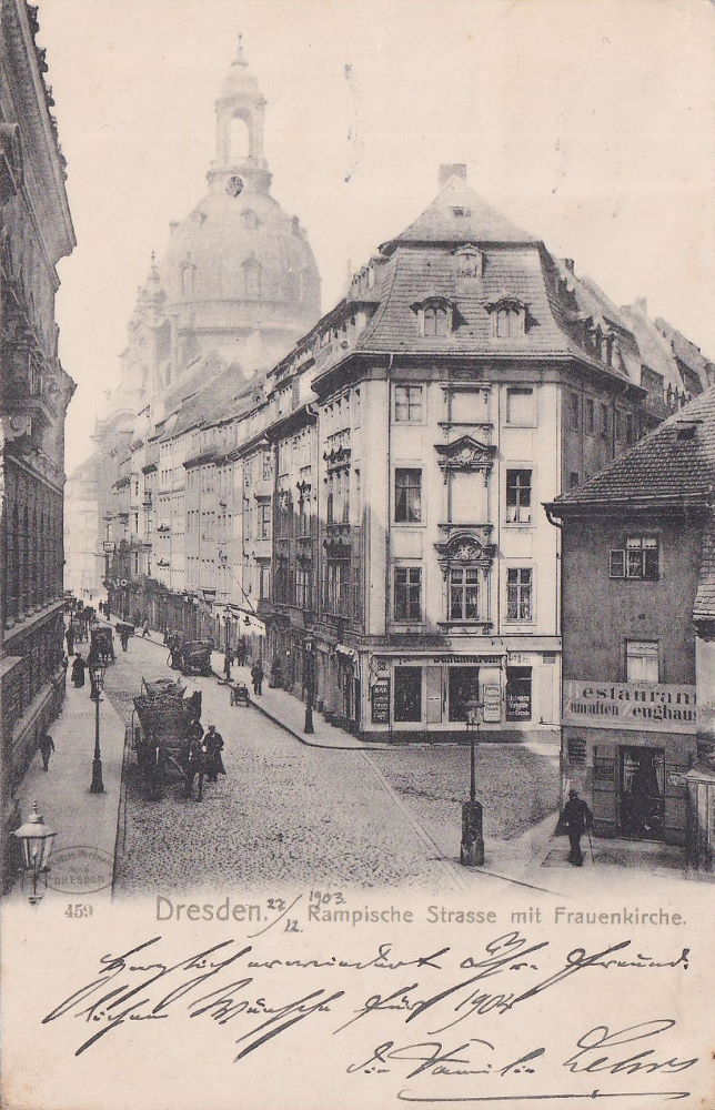 Rampische Stra&szlig;e 33 / Salzgasse  Dresden