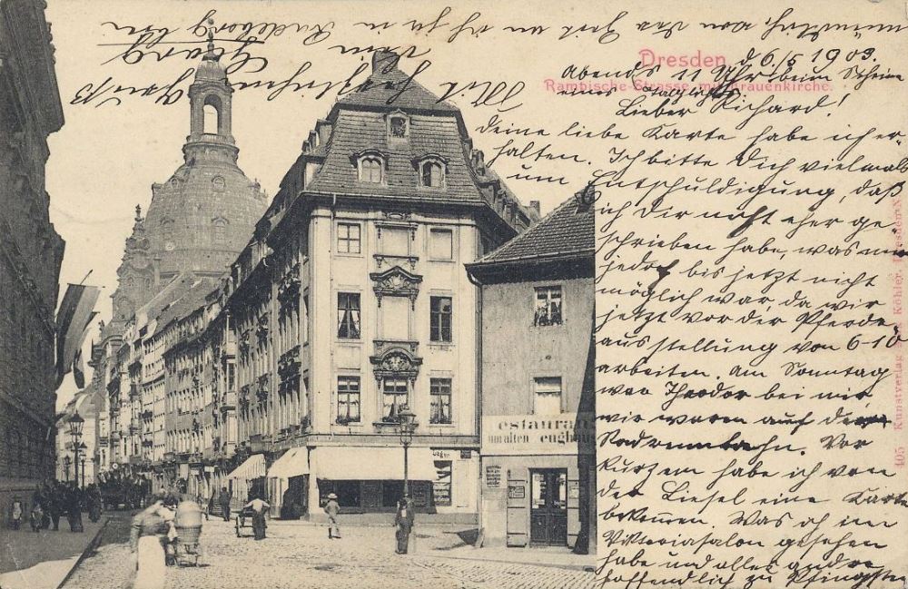 Rampische Straße 33 / Salzgasse  Dresden