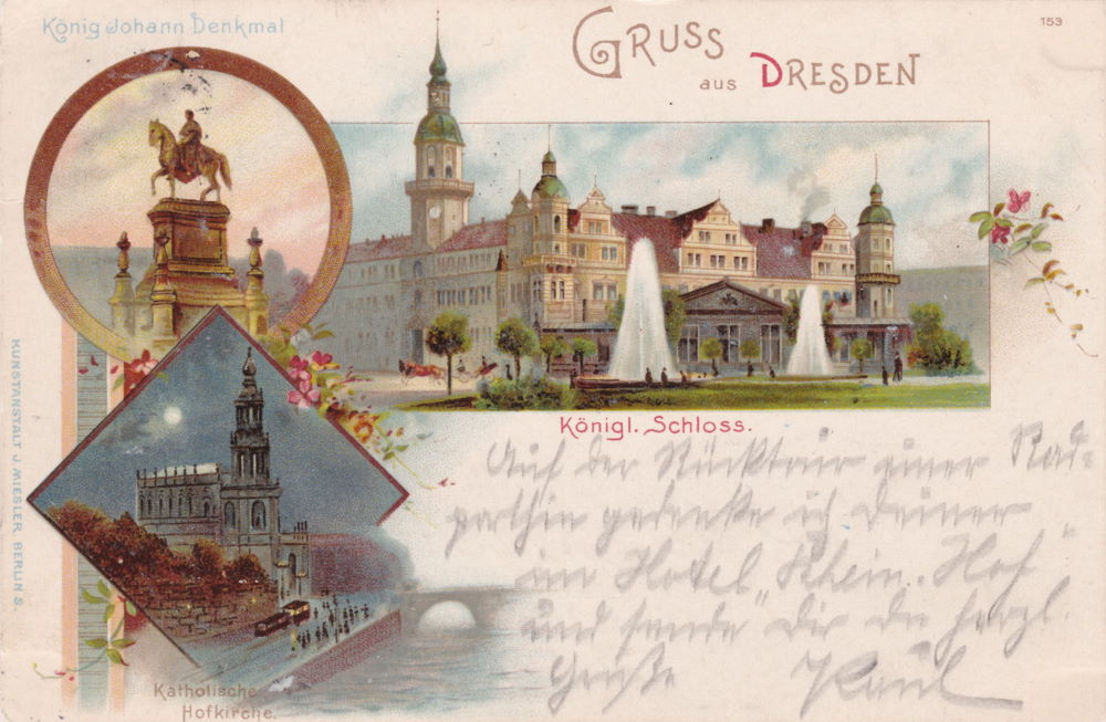 Residenzschloss - Au&szlig;enansichten 1  Dresden