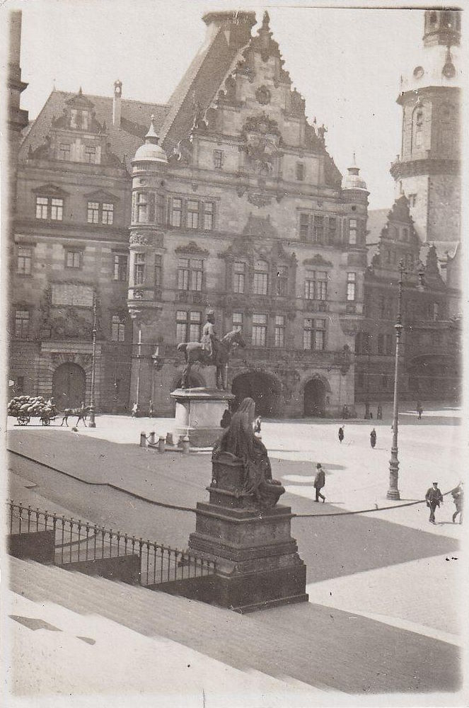 Residenzschloss - Georgenbau von der Terrassentreppe  Dresden