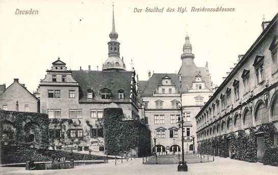Residenzschloss - Stallhof  Dresden