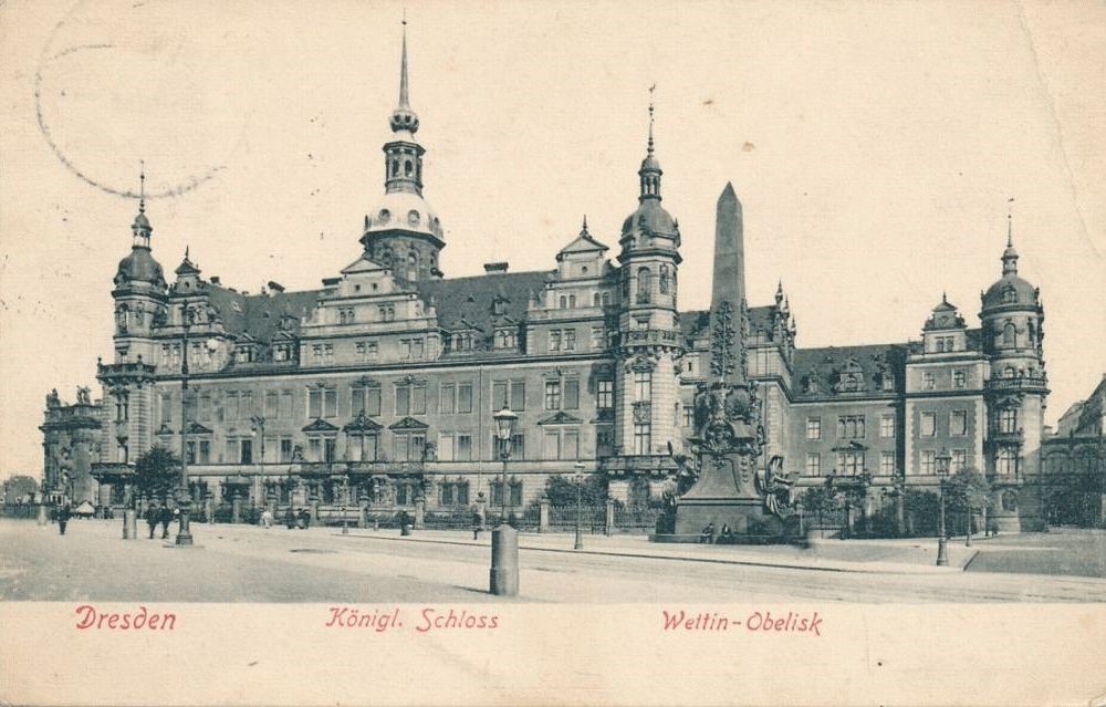 Residenzschloss - Au&szlig;enansichten 1  Dresden