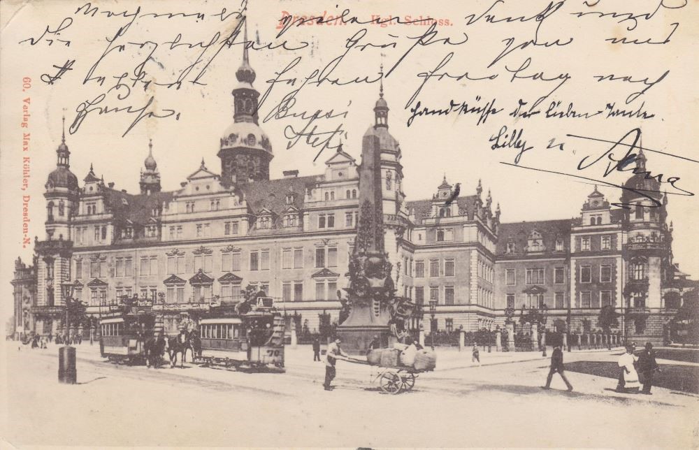Residenzschloss - Au&szlig;enansichten 1  Dresden