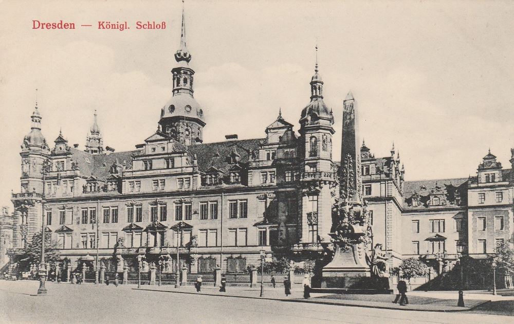 Residenzschloss - Au&szlig;enansichten 1  Dresden