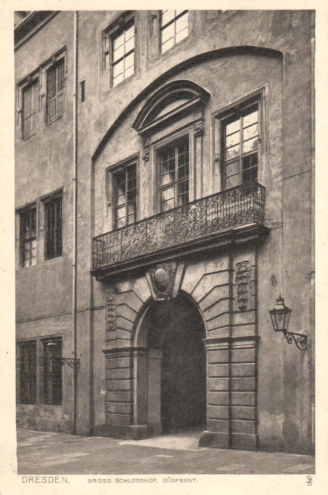 Residenzschloss - Kleiner Schlosshof  Dresden