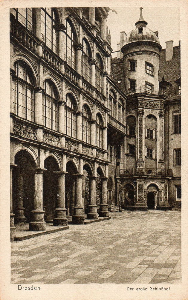 Residenzschloss - Loggia  Dresden