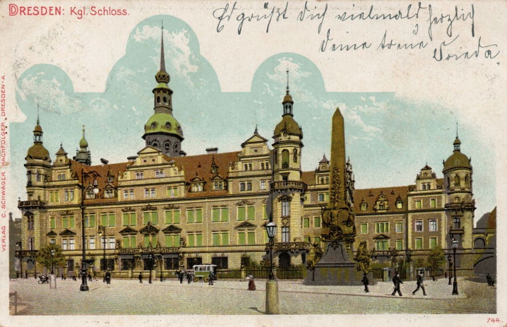 Residenzschloss - Au&szlig;enansichten 2  Dresden