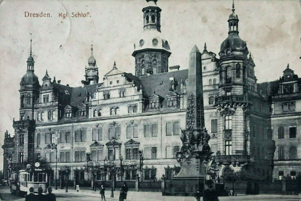 Residenzschloss - Au&szlig;enansichten 2  Dresden
