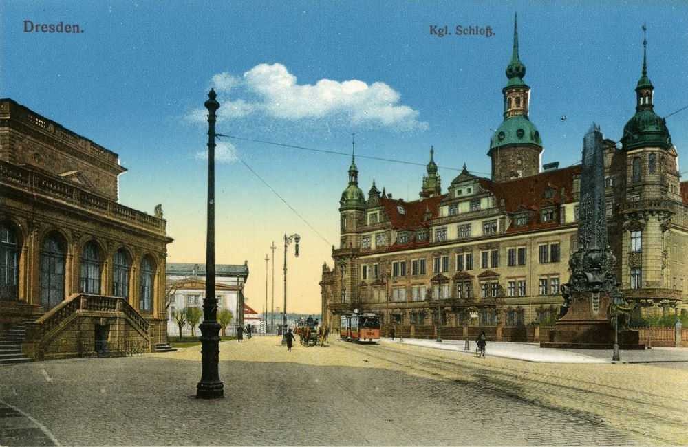 Residenzschloss - Au&szlig;enansichten 2  Dresden