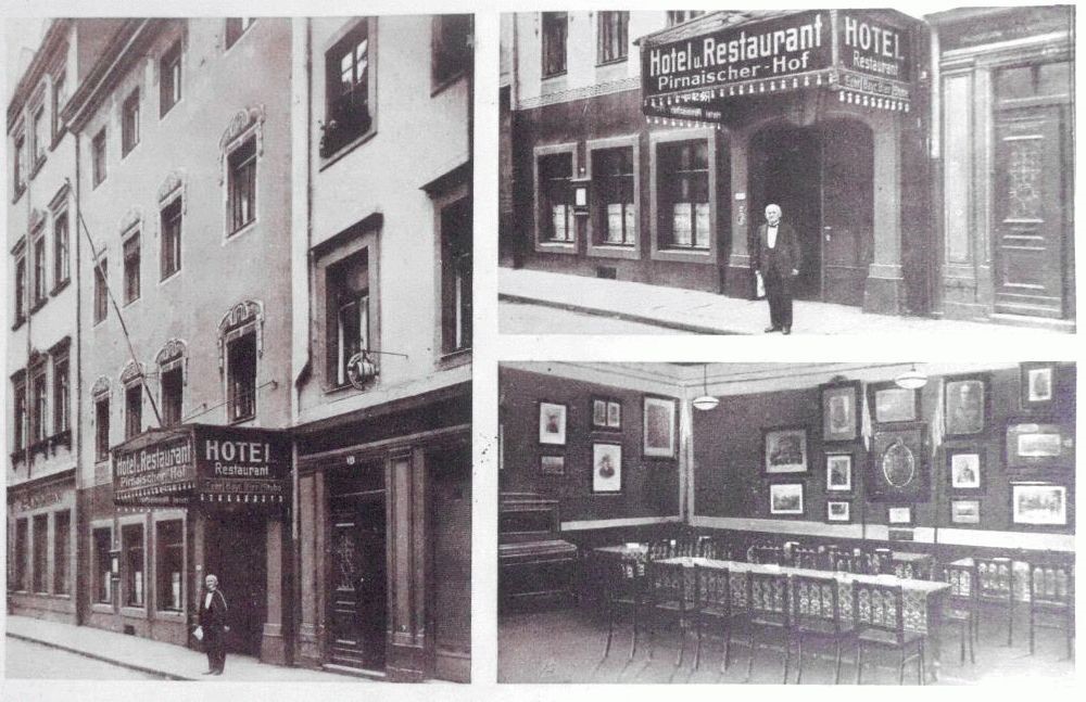 Schreibergasse 13 (-1891 Schreibergasse 4)  Dresden
