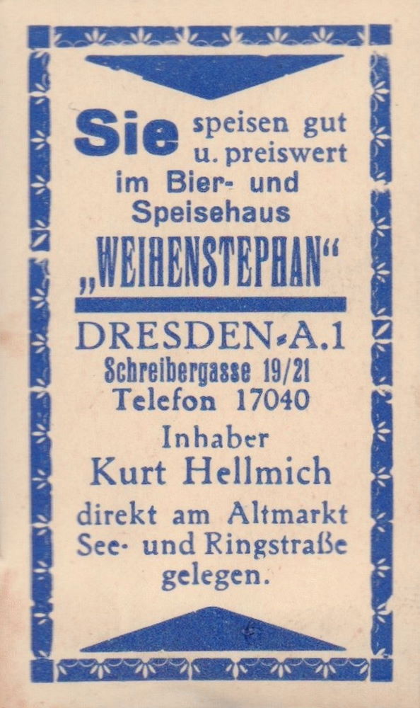 Schreibergasse 21 (-1891 Schreibergasse 11) / An der Mauer Dresden Schreibergasse 21 (-1891 Schreibergasse 11) / An der Mauer Dresden