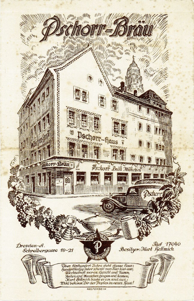 Schreibergasse 21 (-1891 Schreibergasse 11) / An der Mauer Dresden Schreibergasse 21 (-1891 Schreibergasse 11) / An der Mauer Dresden