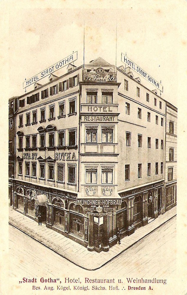Schloßstraße 11 (-1858 Schlossgasse 8, 1858-87 Schloßstr. 8) / Kleine Brüdergasse Dresden Schloßstraße 11 (-1858 Schlossgasse 8, 1858-87 Schloßstr. 8) / Kleine Brüdergasse Dresden