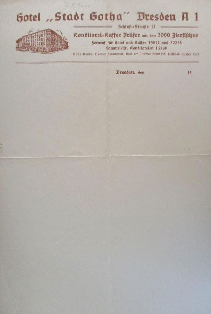 Schlo&szlig;stra&szlig;e 11 (-1858 Schlossgasse 8, 1858-87 Schlo&szlig;str. 8) / Kleine Br&uuml;dergasse  Dresden