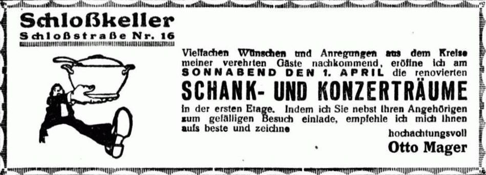 Schlo&szlig;stra&szlig;e 16 (-1887 Schlo&szlig;stra&szlig;e 26)  Dresden
