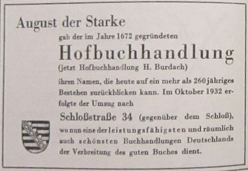 Schlo&szlig;stra&szlig;e 34 / Sporergasse 1  Dresden