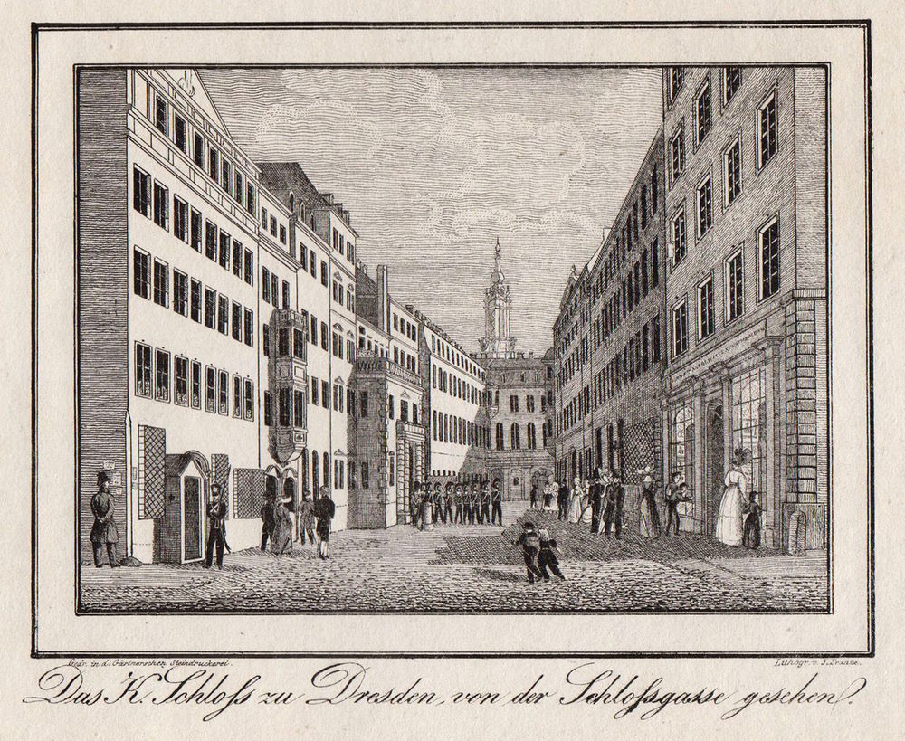 Schlo&szlig;stra&szlig;e / Sporergasse  Dresden