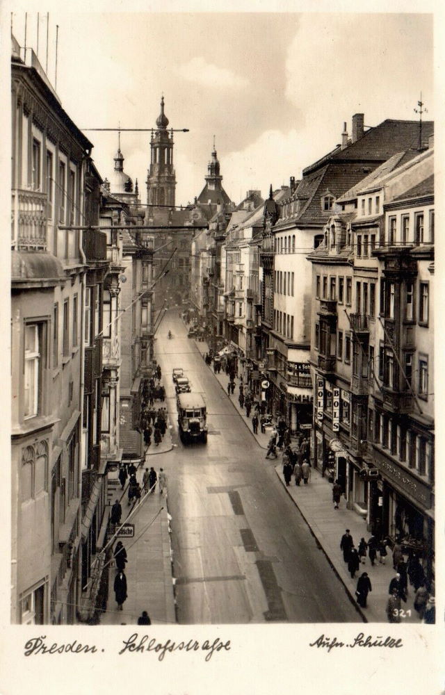 Schloßstraße / Altmarkt / Wilsdruffer Straße  Dresden