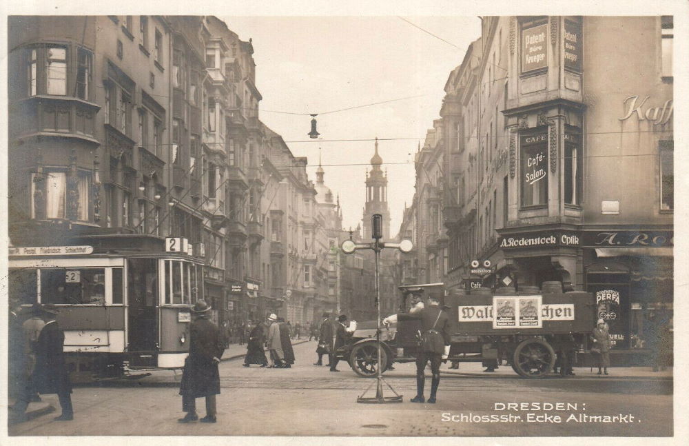 Schlo&szlig;stra&szlig;e / Altmarkt / Wilsdruffer Stra&szlig;e  Dresden