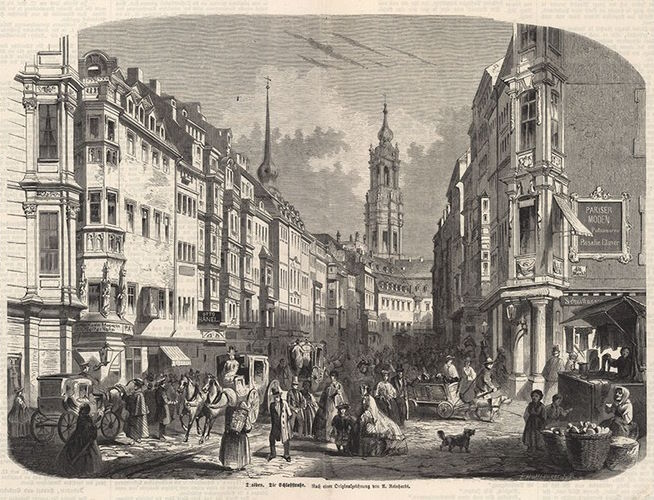 Schlo&szlig;stra&szlig;e / Altmarkt / Wilsdruffer Stra&szlig;e  Dresden