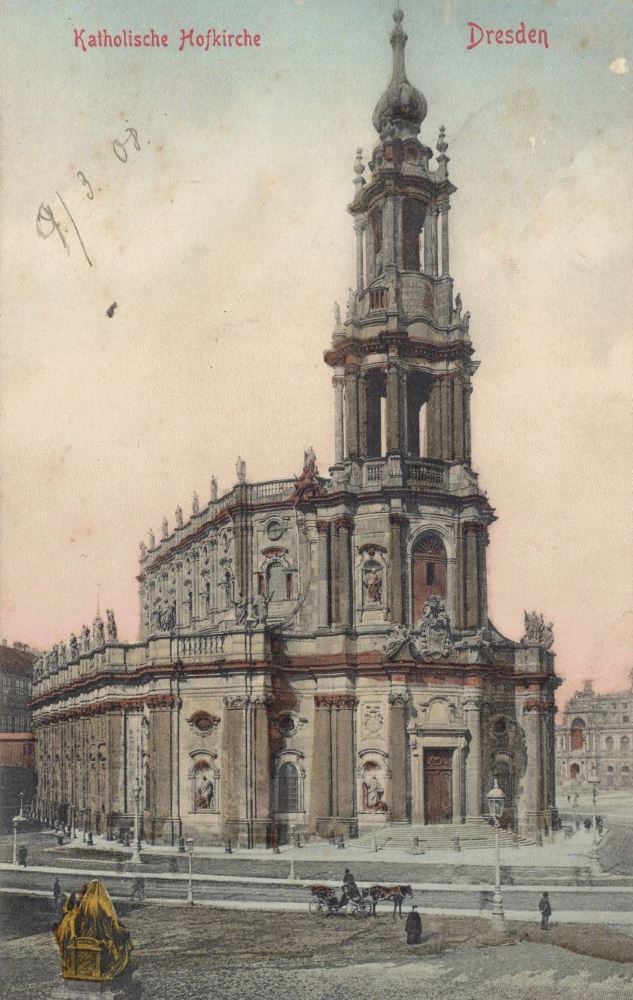Schlo&szlig;platz / Theaterplatz  Dresden