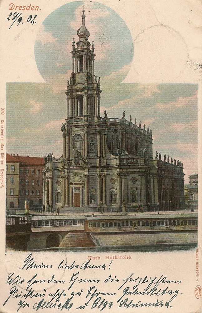 Schlo&szlig;platz / Theaterplatz  Dresden