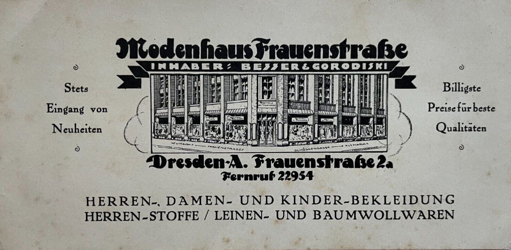 Schössergasse 4 / Frauenstraße 2a Dresden Schössergasse 4 / Frauenstraße 2a Dresden