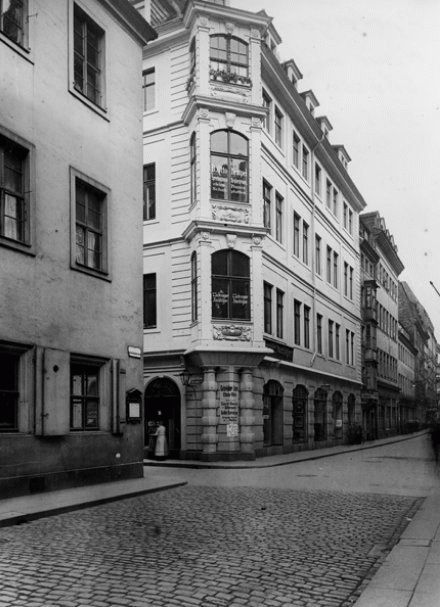 Sporergasse 2 / Sch&ouml;ssergasse (Sch&ouml;ssergasse 17)  Dresden