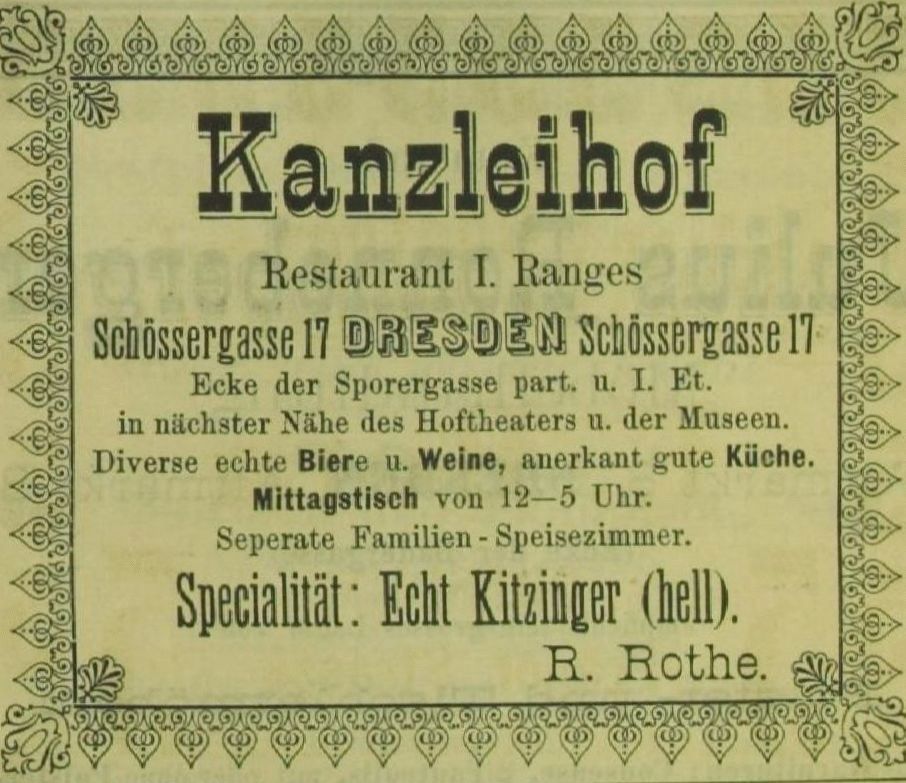 Sporergasse 2 / Schössergasse (Schössergasse 17)  Dresden
