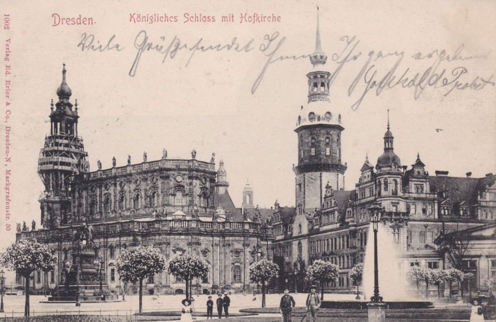 Theaterplatz  Dresden