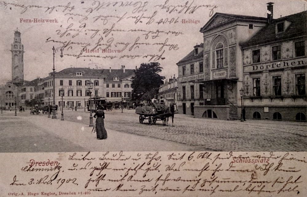 Theaterplatz  Dresden